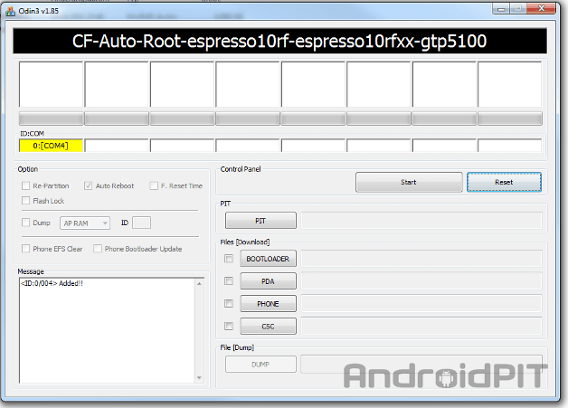 root galaxy s 9000 odin 1