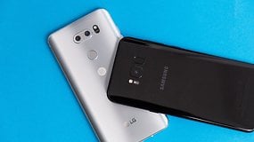 LG V30 vs. Samsung Galaxy S8+: una elección de estilo