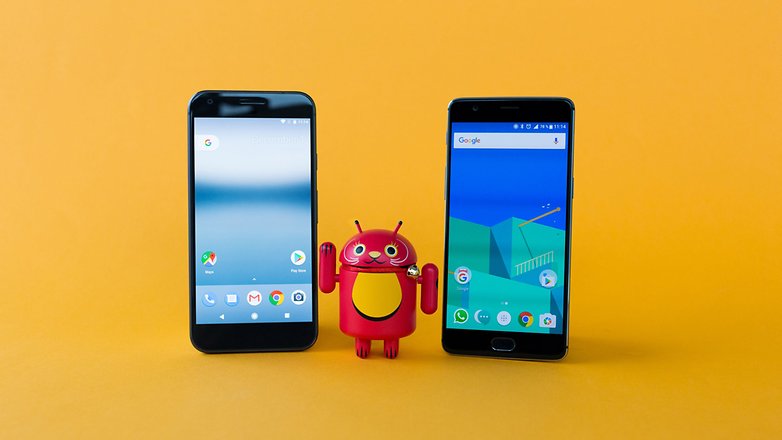 AndroidPIT Pixel XL vs OnePlus 3T 1678