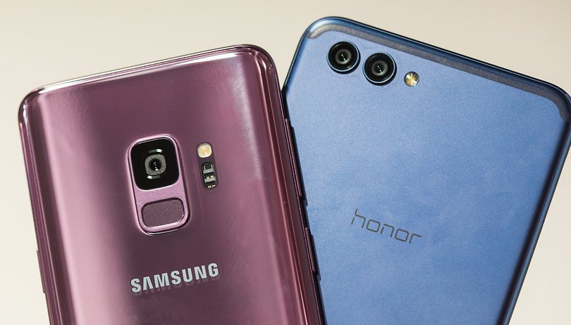 AndroidPIT samsung galaxy s9 vs honor view 10 7303