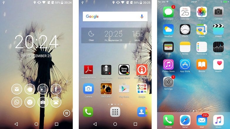 smart launcher android ios