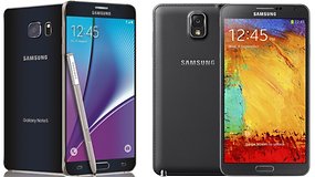 Comparación Samsung Galaxy Note 5 vs Note 3: Salto de generación