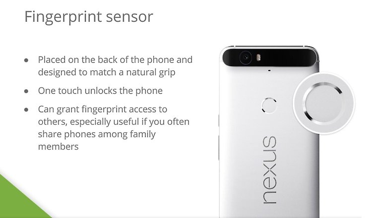 nexus 6p fingerprint sensor