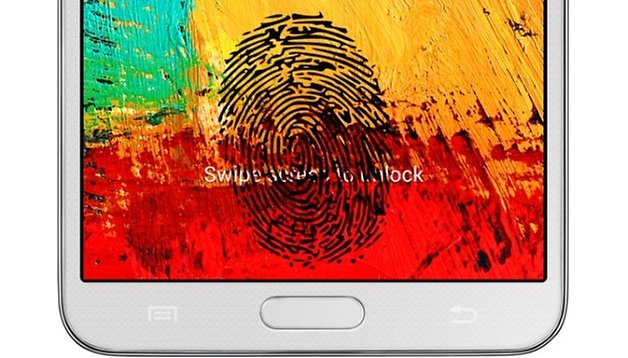 galaxy note 3 fingerprint