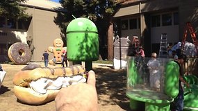 Android L: Vorbereitungen vor dem Googleplex in Bildern