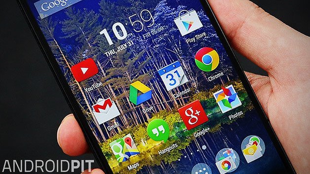 lg g2 homescreen google apps en teaser