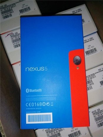 Red Nexus 5 Packaging