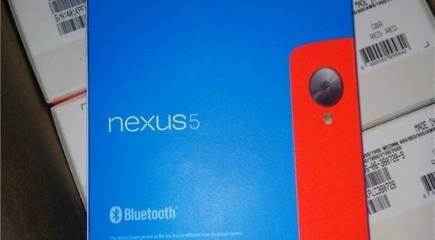 Red Nexus 5 Packaging