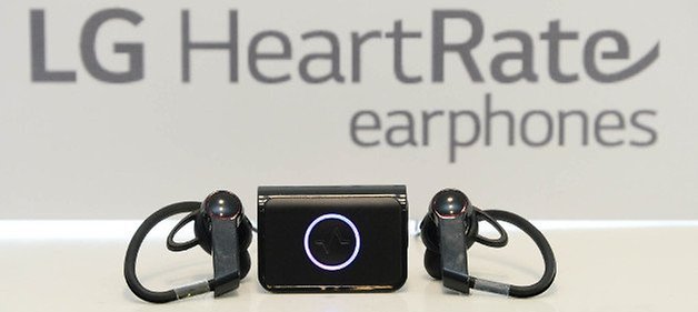 LG Heart Rate Earphones