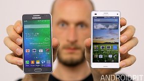 Samsung Galaxy Alpha und Sony Xperia Z3 Compact im Vergleich