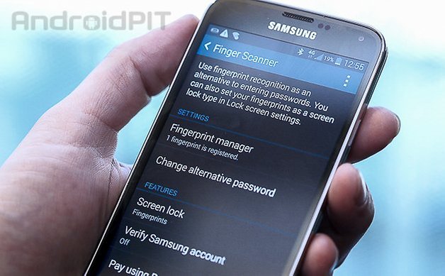 AndroidPIT con el Galaxy S5.