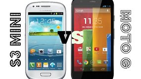 Galaxy S3 mini vs. Moto G - ¿Igualdad de precios y de calidad?