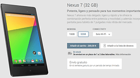 Nexus 7 (2013) - Envío gratis al comprarlo en Google Play Store