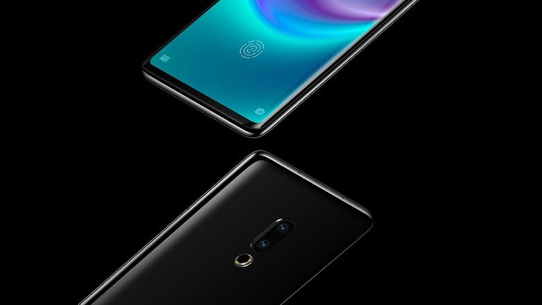 Bild des Konzept-Phones Meizu Zero zeigt das Gerät von vorn und hinten