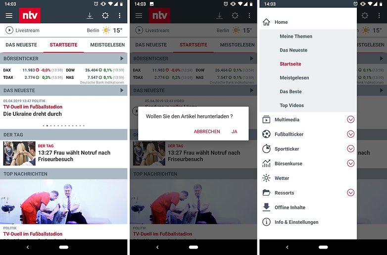 ntv nachrichten news app android