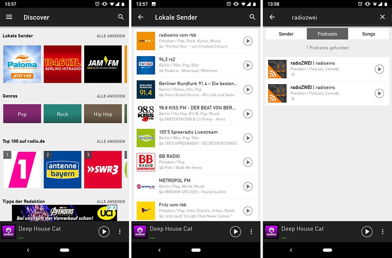 radio.de podcast app android 01