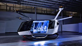 This futuristic flying taxi takes off with the help of hydrogen