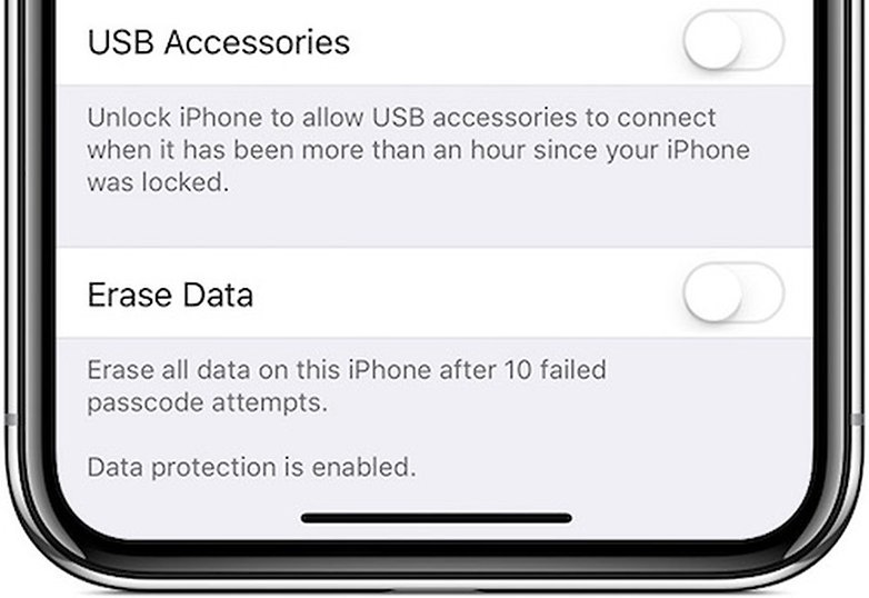 usb restricted mode ios 12