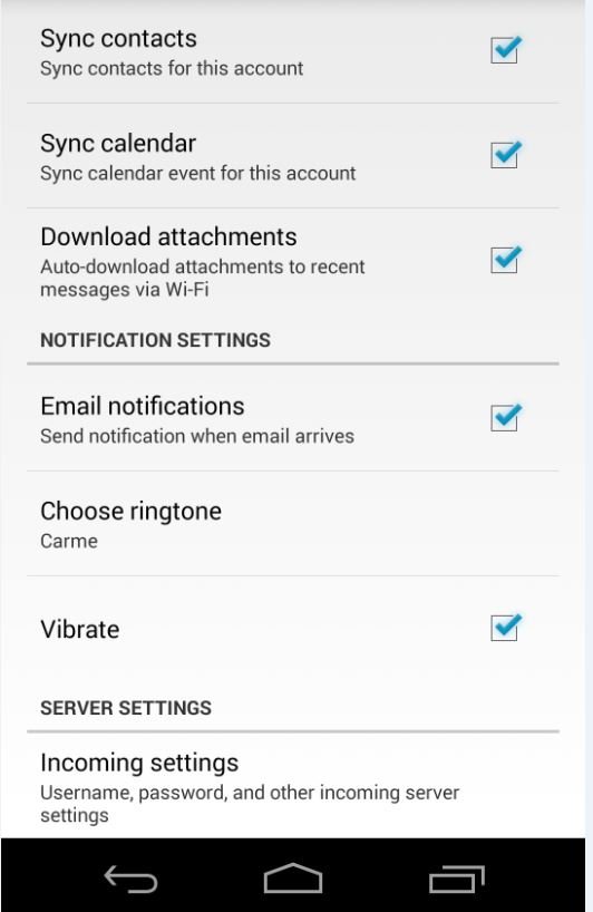 notification