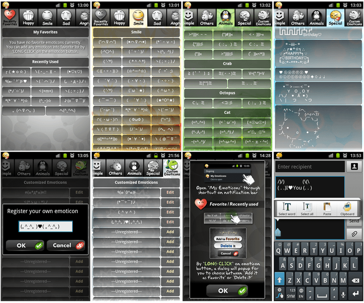 screenshots