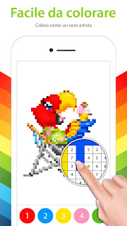 3_Easy to color 2_Italian Screenshot