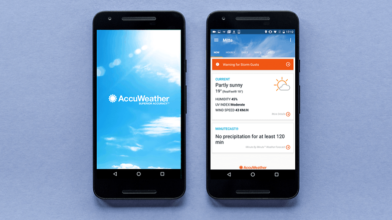 AndroidPIT accuweather app