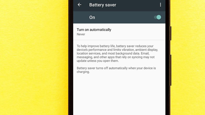 AndroidPIT how to safe battery life 4