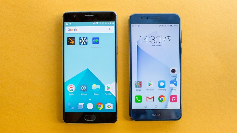 AndroidPIT oneplus 3 honor 8 comparison 1