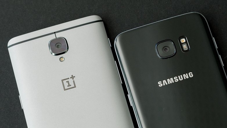 AndroidPIT oneplus 3 vs samsung galaxy s7 edge brands