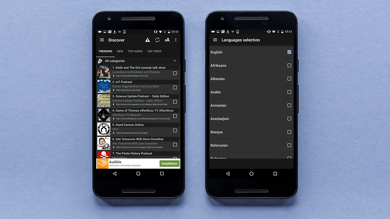 AndroidPIT podcast addict app