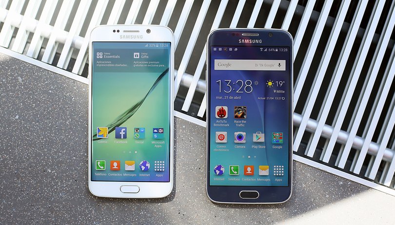 AndroidPIT samsung glaxyy s6 vs s6 edge perbandingan