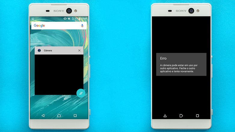 AndroidPIT sony xperia xa ultra screenshot 1 camera error