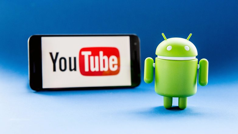 AndroidPIT youtube di latar belakang