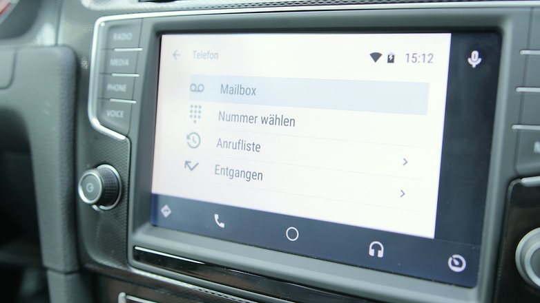 android auto call settings