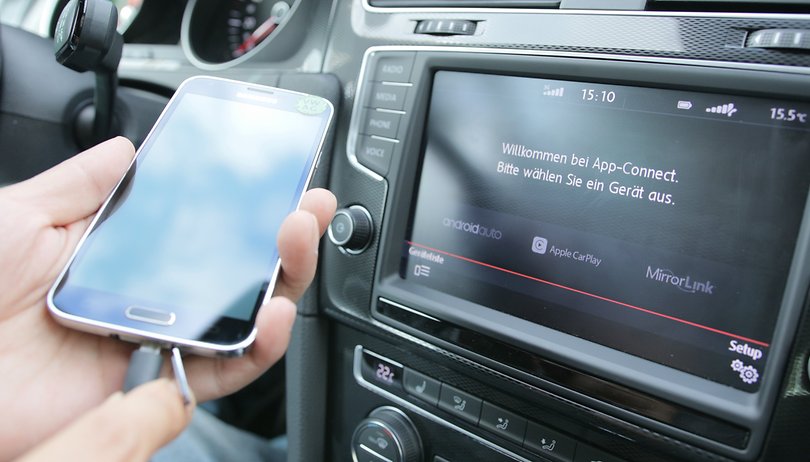 android auto connect smartphone
