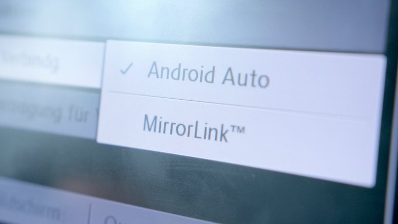 android auto mirror link settings