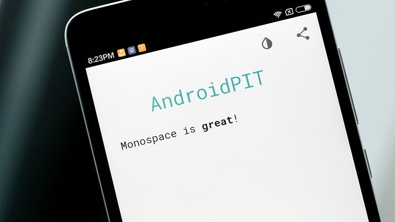 androidpit monospace app