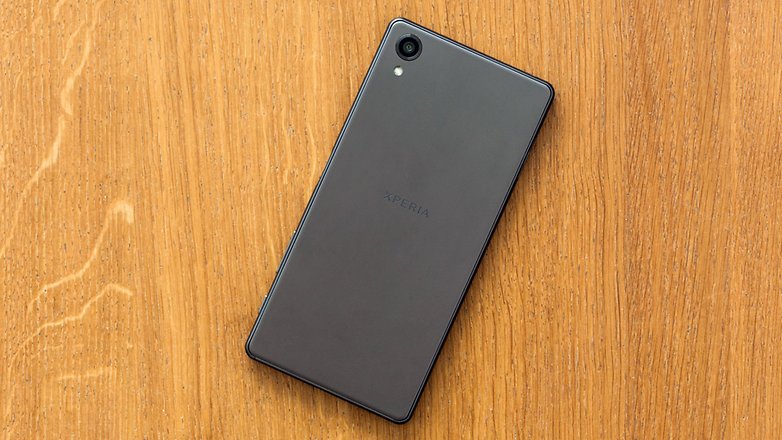 androidpit sony xperia x back