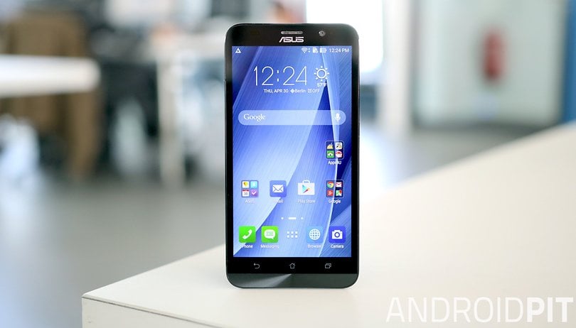 asus zenfone 2 front display screen