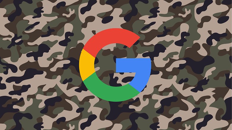 google g logo camouflage hero