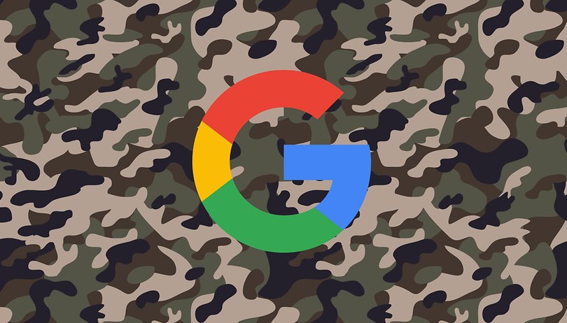 google g logo camouflage hero