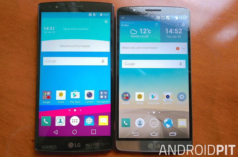 lg g4 g3 front