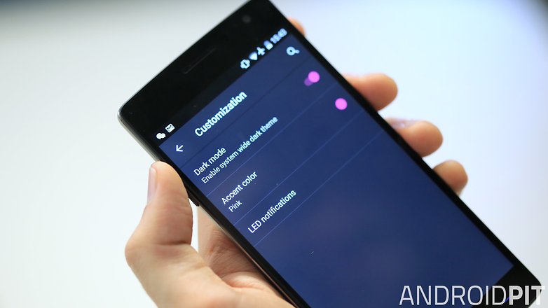 oneplus 2 dark mode