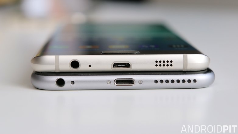 s6 edge plus vs iphone 6 plus usb speaekrs