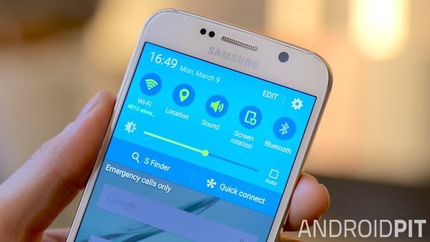 samsung galaxy s6 quick settings