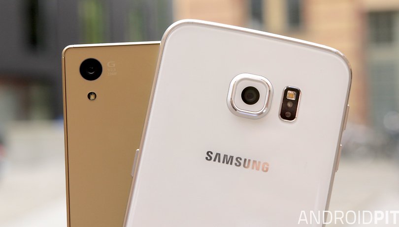 sony xperia z5 vs samsung galaxy s6 edge camera