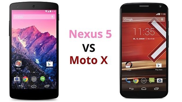 Nexus5 vs MotoX