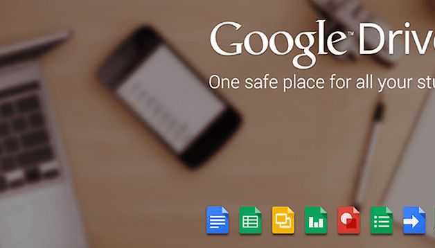 GoogleDrive HomeScreen