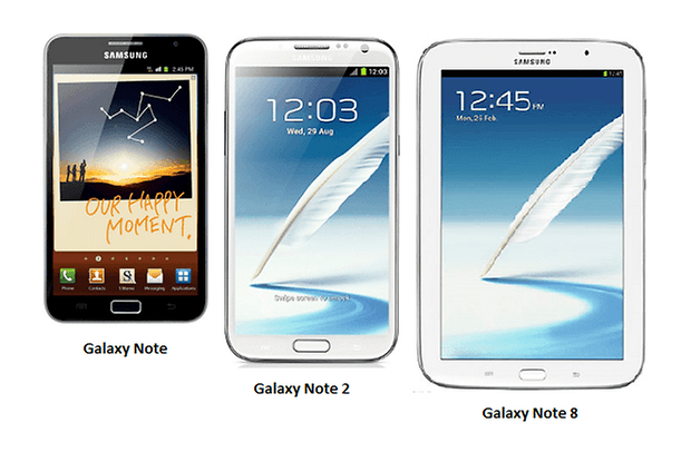 GalaxyNote Note2 Note8