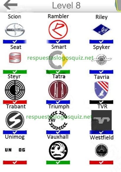 Logo Quiz Carros respuestas nivel 8 1